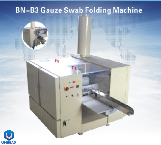 MÁY SẢN XUẤT GẠC Y TẾ UNIMAX